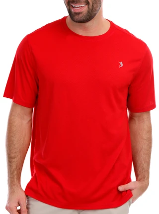 Thumbnail 4: REEL LEGENDS Reel Legends Mens Freeline Solid Short Sleeve Top 