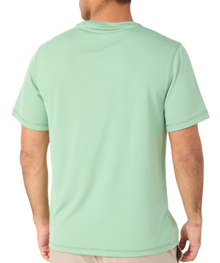 Thumbnail 2: REEL LEGENDS Reel Legends Mens Freeline Solid Short Sleeve Top 