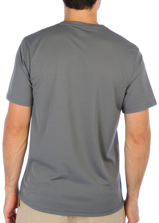 Thumbnail 4: REEL LEGENDS Reel Legends Mens Freeline Solid Short Sleeve Top 