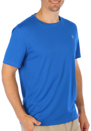 Thumbnail 4: REEL LEGENDS Reel Legends Mens Freeline Solid Short Sleeve Top 
