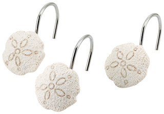 Thumbnail 1: AVANTI Avanti Seaglass 12-pc. Shower Curtain Hooks 