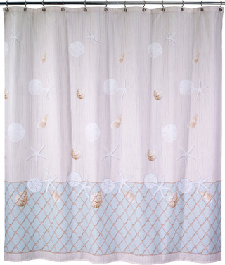 Thumbnail 1: AVANTI Avanti Seaglass Shower Curtain 