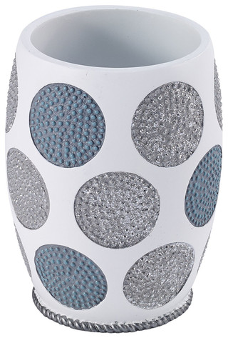 Thumbnail 1: AVANTI Avanti Dotted Circles Bathroom Tumbler 