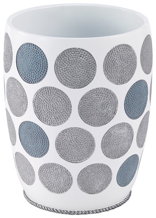 Thumbnail 1: AVANTI Avanti Dotted Circles Wastebasket 
