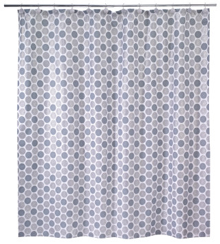 Thumbnail 1: AVANTI Avanti Dotted Circles Shower Curtain 