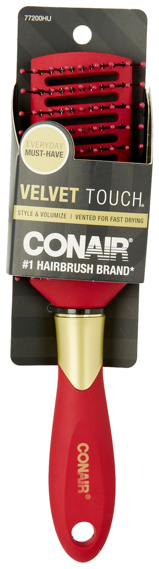 Thumbnail 2: Conair Conair Velvet Touch Vent Hair Brush 