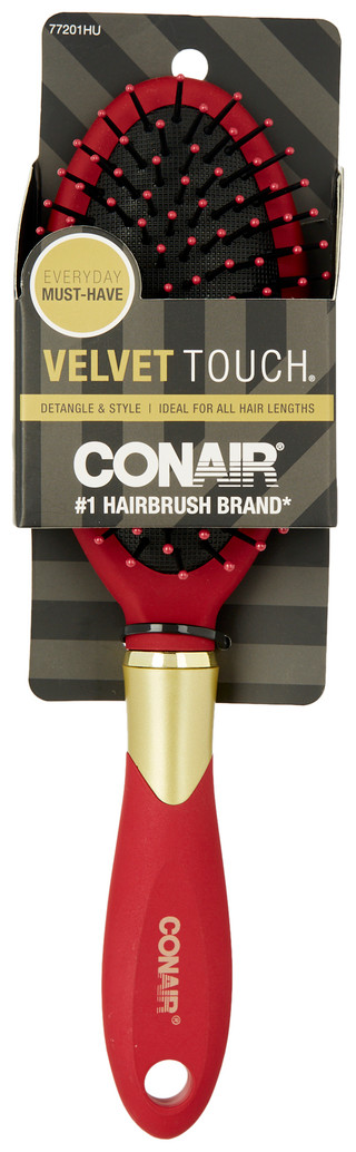 Thumbnail 2: Conair Conair Velvet Touch Cushion Hair Brush 