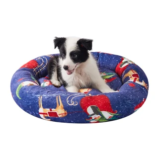 Thumbnail 1: Levtex Home Levtex Christmas Gnome Pet Bed Dog Bed 23x14 