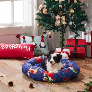 Thumbnail 2: Levtex Home Levtex Christmas Gnome Pet Bed Dog Bed 23x14 