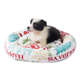 Thumbnail 1: Levtex Home Levtex Christmas Santa Claus Pet Bed Dog Bed 23x14 
