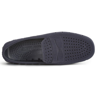 Thumbnail 6: Navy Vegan Suede