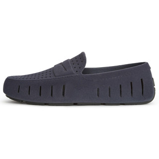 Thumbnail 4: Navy Vegan Suede