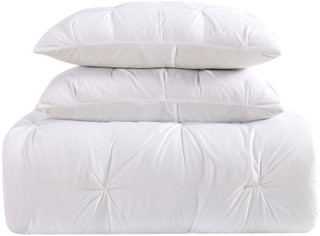 Thumbnail 9: My World My World Kids Pleated White Comforter Set 