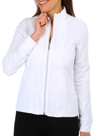 Thumbnail 8: Coral Bay Coral Bay Petite Ruched Panel Jacket 