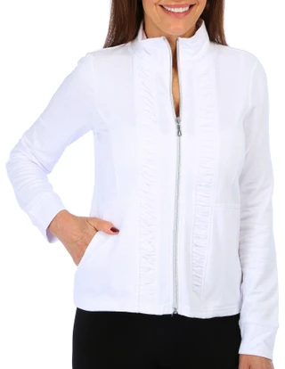 Thumbnail 1: Coral Bay Coral Bay Petite Ruched Panel Jacket 