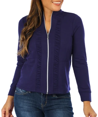 Thumbnail 9: Coral Bay Coral Bay Petite Ruched Panel Jacket 