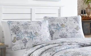 Thumbnail 8: TOMMY BAHAMA Tommy Bahama Beach Bliss Quilt Set 