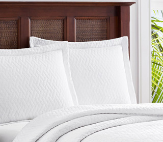 Thumbnail 8: TOMMY BAHAMA Tommy Bahama Solid Quilt Set 