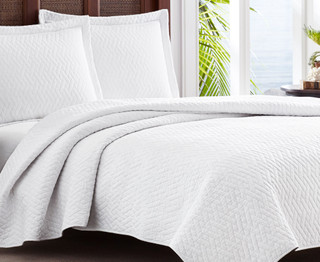 Thumbnail 4: TOMMY BAHAMA Tommy Bahama Solid Quilt Set 