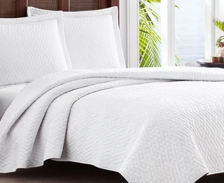 Thumbnail 1: TOMMY BAHAMA Tommy Bahama Solid Quilt Set 