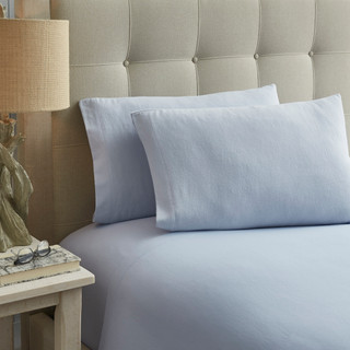 Thumbnail 10: Laura Ashley Laura Ashley Solid Cotton Flannel Sheet Set 