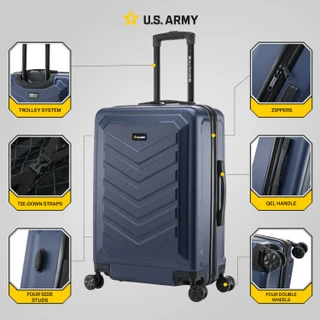 Thumbnail 34: US ARMY U.S. ARMY FOX 24 in. Hard Shell Check In Luggage 