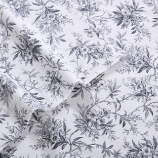 Thumbnail 20: Laura Ashley Laura Ashley Faye Toile Cotton Flannel Sheet Set 