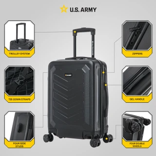 Thumbnail 34: US ARMY U.S. ARMY FOX 20 in. Hard Shell Carry On Luggage 