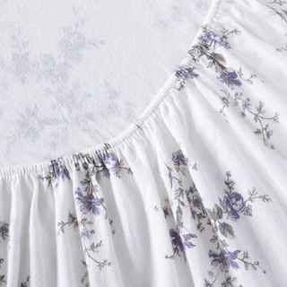 Thumbnail 30: Laura Ashley Laura Ashley Jessika Floral Cotton Flannel Sheet Set 