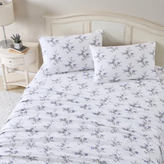 Thumbnail 15: Laura Ashley Laura Ashley Jessika Floral Cotton Flannel Sheet Set 