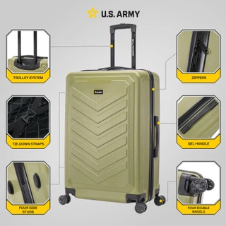 Thumbnail 32: US ARMY U.S. ARMY FOX 28 in. Hard Shell Check In Luggage 
