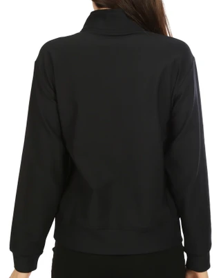 Thumbnail 2: Skechers Sketchers Womens Quarter Zip Long Sleeve Top 