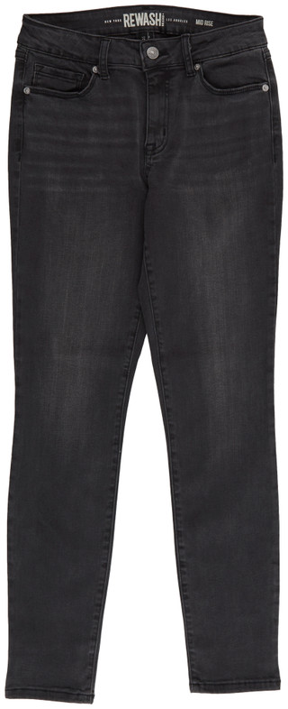 Thumbnail 2: Rewash Rewash Juniors Mid Rise Skinny Jeans 