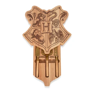 Thumbnail 6: Harry Potter Harry Potter Hogwarts Crest 4 Pc. Parawood Cheese Set 