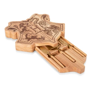 Thumbnail 2: Harry Potter Harry Potter Hogwarts Crest 4 Pc. Parawood Cheese Set 