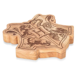 Thumbnail 5: Harry Potter Harry Potter Hogwarts Crest 4 Pc. Parawood Cheese Set 