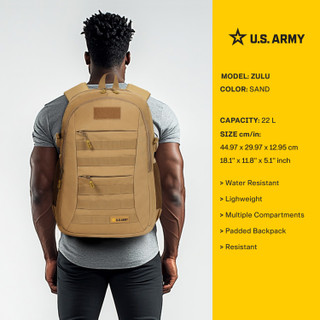 Thumbnail 28: US ARMY U.S. Army ZULU Tactical Laptop Backpack 