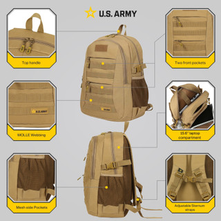 Thumbnail 26: US ARMY U.S. Army ZULU Tactical Laptop Backpack 