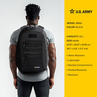 Thumbnail 28: US ARMY U.S. Army ZULU Tactical Laptop Backpack 