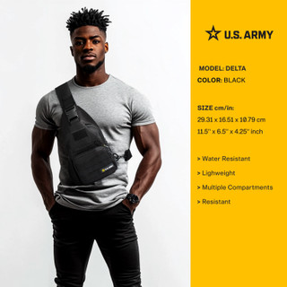 Thumbnail 14: US ARMY U.S. Army DELTA High Performance Tactical Sling Bag 