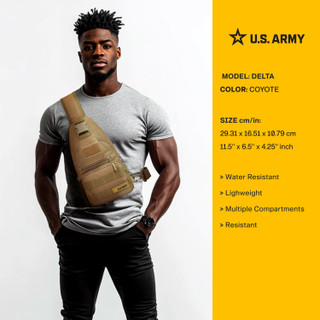 Thumbnail 14: US ARMY U.S. Army DELTA High Performance Tactical Sling Bag 
