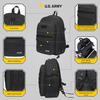 Thumbnail 11: US ARMY U.S. Army YANKEE Tactical Laptop Backpack 