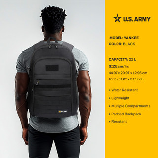 Thumbnail 12: US ARMY U.S. Army YANKEE Tactical Laptop Backpack 