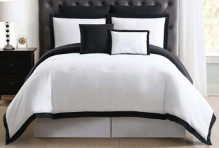 Thumbnail 3: Truly Soft Truly Soft Everyday Hotel Border Comforter Set 