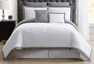 Thumbnail 3: Truly Soft Truly Soft Everyday Hotel Border Comforter Set 