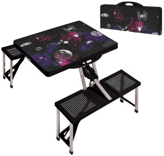 Thumbnail 1: Picnic Time Picnic Time Death Star Picnic Table Sport Folding Table 
