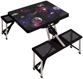 Thumbnail 2: Picnic Time Picnic Time Death Star Picnic Table Sport Folding Table 
