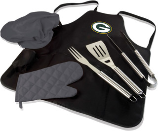 Thumbnail 1: Green Bay Packers Green Bay Packes NFL BBQ Apron Tote Pro 