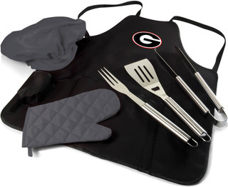 Thumbnail 1: Georgia Bulldogs Georgia Bulldogs NCAA BBQ Apron Tote Pro 