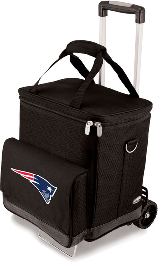 Thumbnail 1: New England Patriots New England Patriots 6 Bottle Wine Tote by Picnic Time 